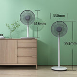 yarratwo Smart Standing Fan  Low Noise, floor air cooling natural wind ,Portable Fans