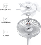 yarratwo Smart Standing Fan  Low Noise, floor air cooling natural wind ,Portable Fans