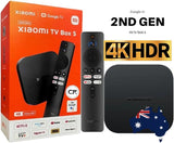 emodo tv  Box S (2nd Gen) 4K HD Streaming Media Player Google TV Box Au Adapter