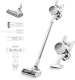 Dreame V10 Cordless Stick Vacuum Cleaner 22000Pa Suction Anti-Winding Hair Mite Cleaning 60 Minutes Run Time Australia Version - White