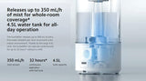 xiaomi Air Purifying 4.5L smart Humidifier Aroma Difuser Aromatherapy with UV Sterilizer