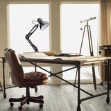 Modern Metal standing Floor Lamp, Flexible Swing Arms Reading Floor Lamp